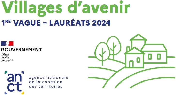 Affichage de la 1er vague de Villages d'avenir