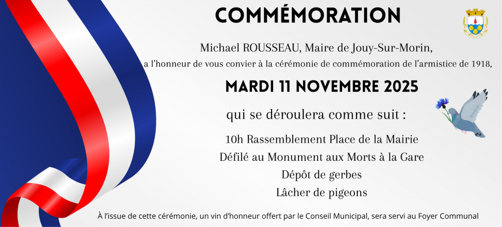 Commémoration du 11 novembre