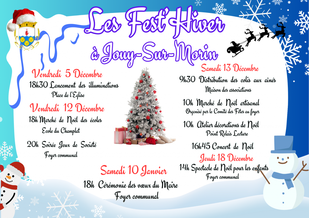 Programme des festivités d&rsquo;hiver