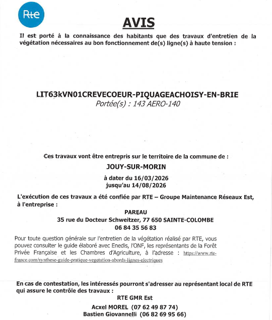 Travaux d&rsquo;élagage