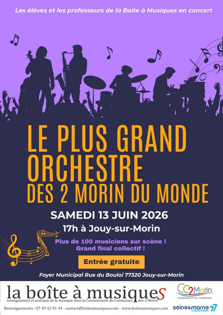 Concert de la Boîte à Musiques